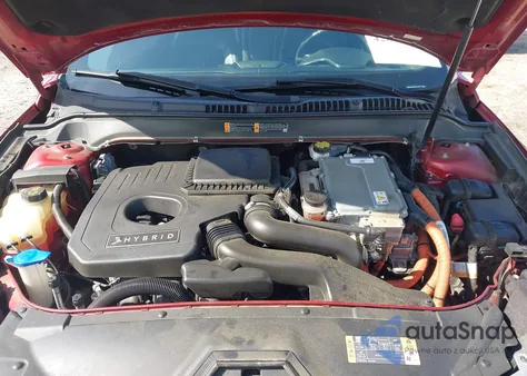 2016 Lincoln Mkz Hybrid z USA, uszkodzony, nr VIN 3LN6L2LUXGR621926